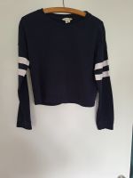 H&M Shirt Sweatshirt cropped blau Streifen Gr. 158 -164 Baden-Württemberg - Gottmadingen Vorschau