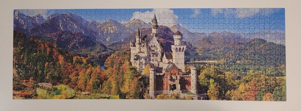 Clementoni Puzzle, Schloss Neuschwanstein, 1000 Teile in Neuss