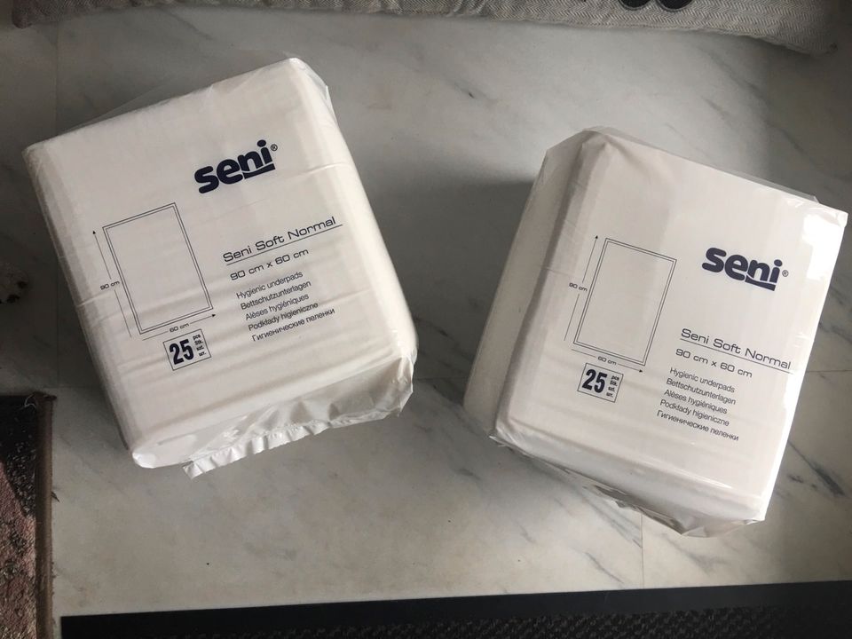 Seni Soft Normal Kranken Bett unterlagen Neu NP 13 € 90 x 60 in Altenkirchen