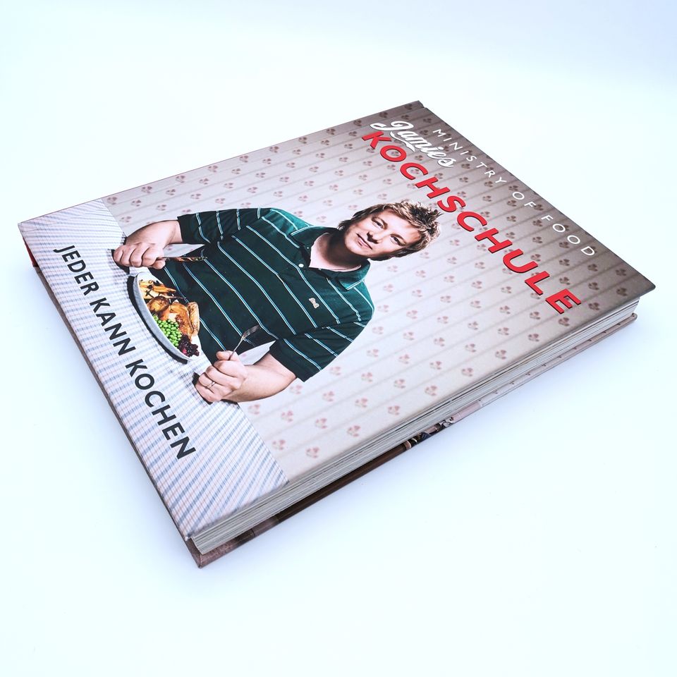 Kochbuch, Jamies Kochschule "Jeder kann kochen" in Augsburg
