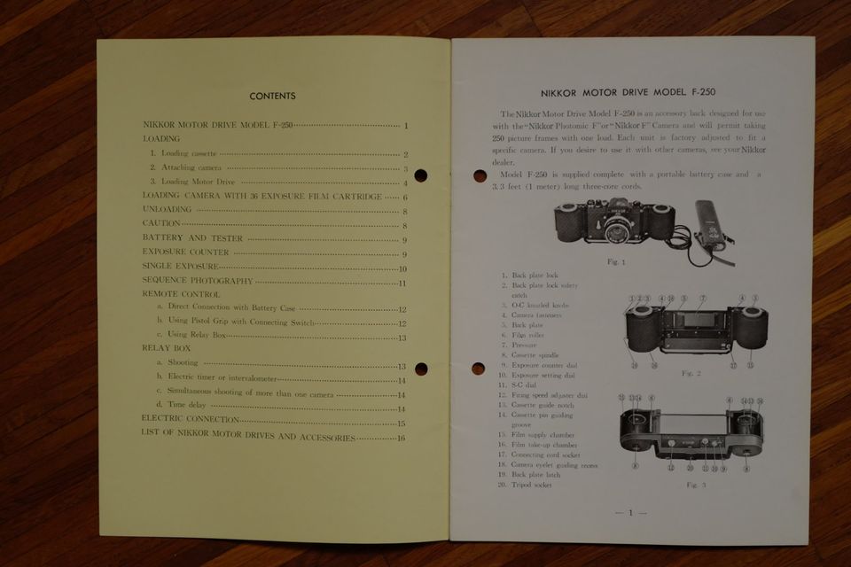 Nikon Historische Bedienungsanleitungen 60er / 70er Jahre in Schlangenbad