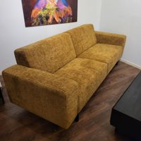 24428 Couchgarnitur Sofa Sessel Ocker Velours 2,5 – 1 -25 % Rabat Niedersachsen - Nordhorn Vorschau