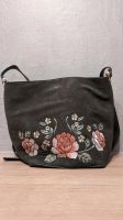 Handtasche bestickt grün Blumenmuster Sachsen - Reichenbach (Vogtland) Vorschau