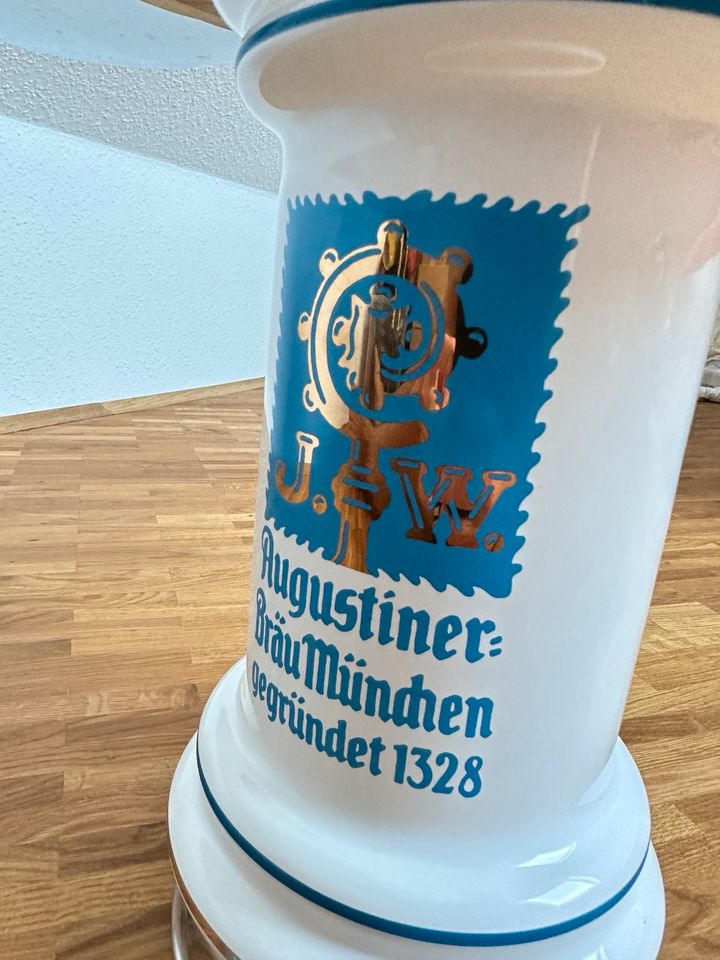 Augustiner Brauerei Zapfanlage Schanksäule Zapfhahn Rarität in Öhringen