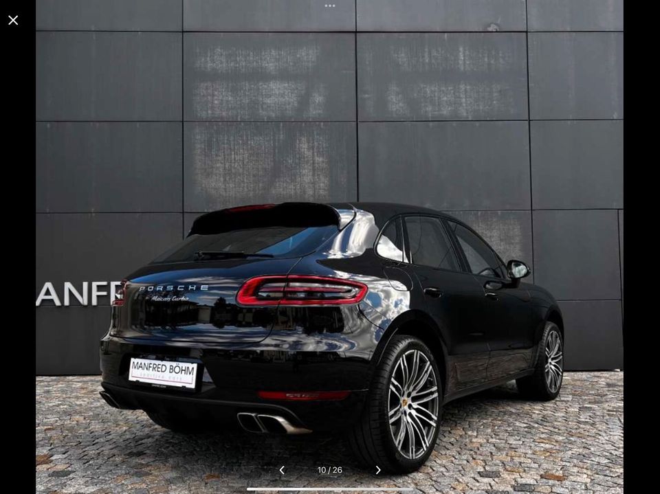 Porsche Macan Turbo mit nur 18tkm auf ATM&ATG approved Garantie in Passau