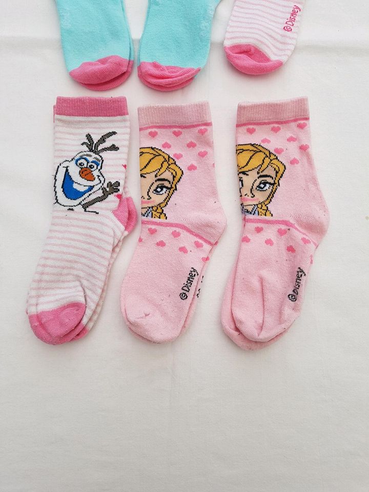 Mädchensocken Anna,Elsa und Olaf Disney gr.27/30 in Nauen