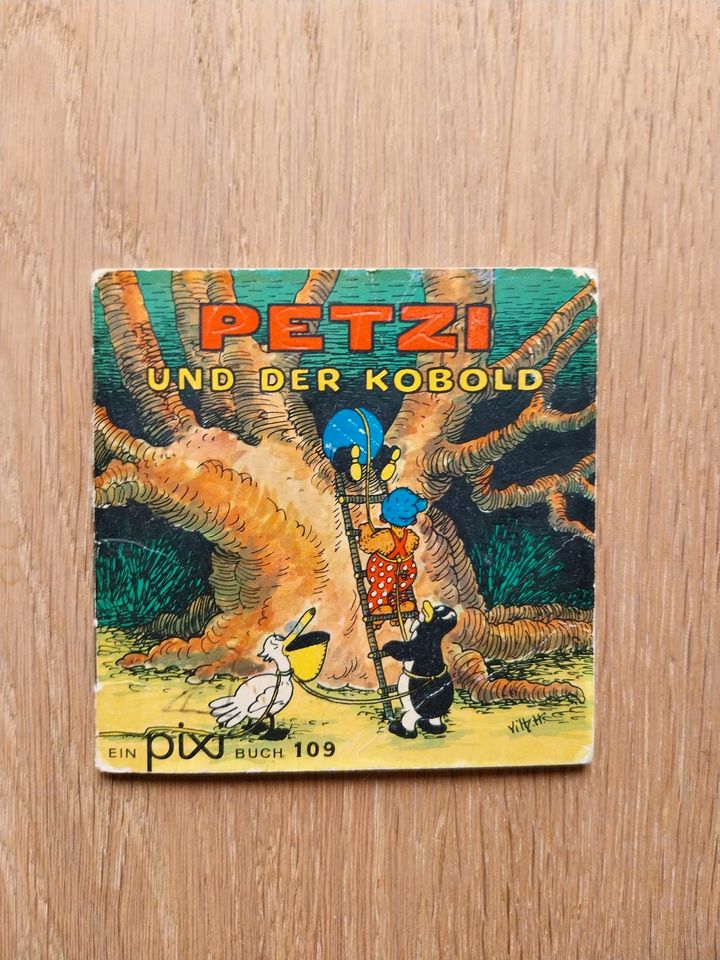 Pixi Buch Petzi und der Kobold Buch 109 Rarität 70 er Jahre in Aindling