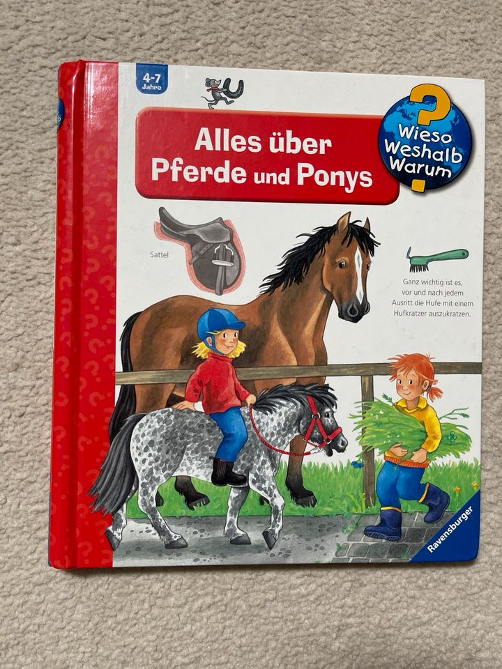 Buch Wieso?weshalb?warum? Alles über Pferde und Ponys in Weiterstadt