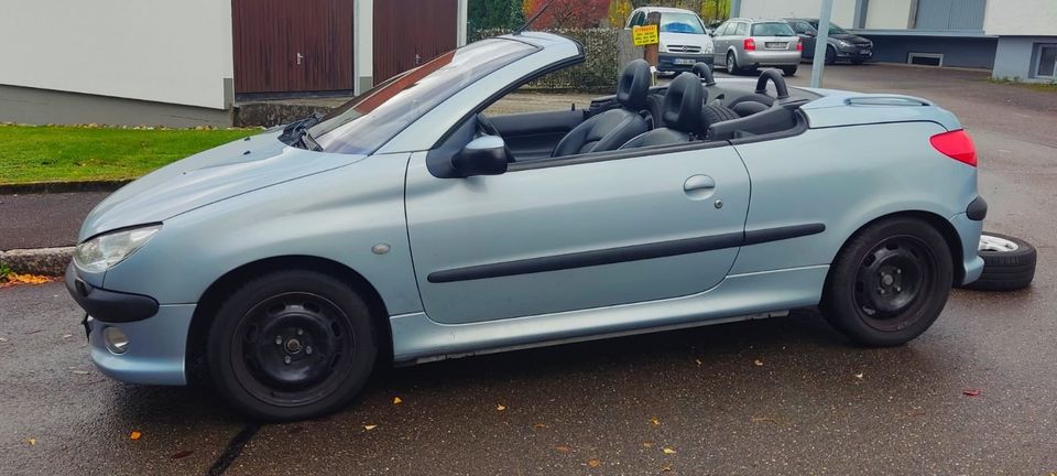 Peugeot 206 cc Cabrio in Kuchen