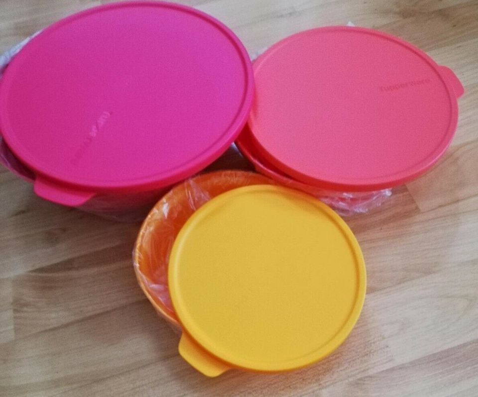 Tupperware Alloha Schüsseln 450 ml 1L  2L in Petershausen