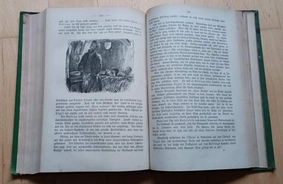 Das Buch von der Deutschen Flotte, R. v. Werner, 1874 in Bremen