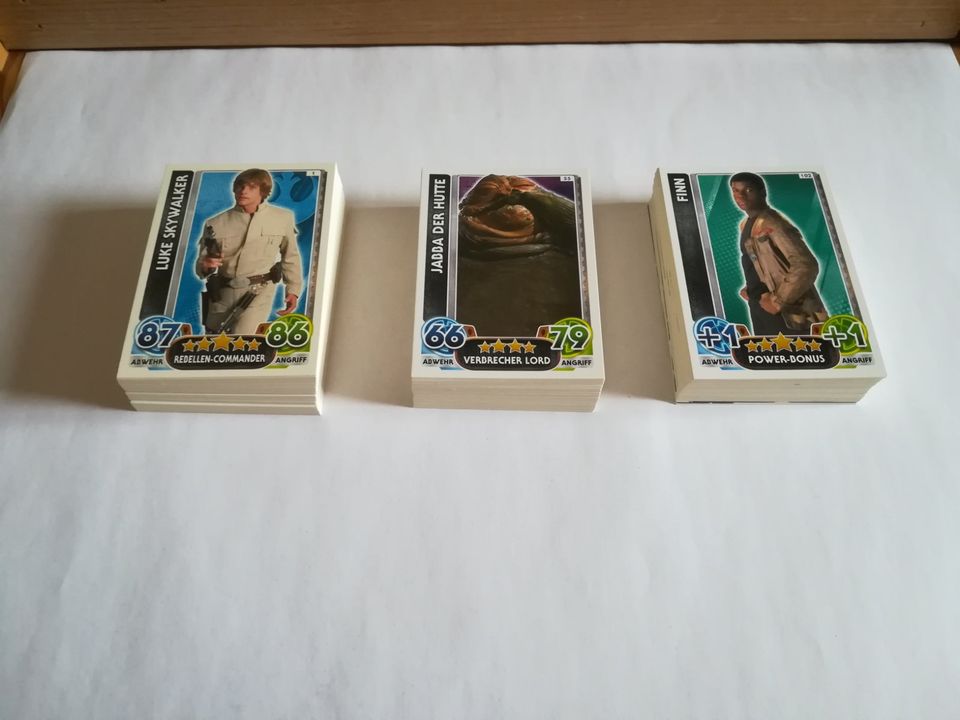 Star Wars Force Attax Karten in Samerberg