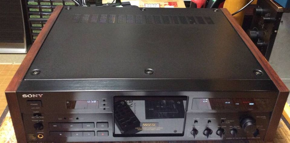 Sony TC K 555 ESL (970 ES +++) Masterpiece Japan 1990 komplett in Freilassing