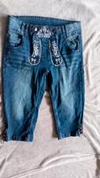 Oktoberfest Capri-Jeans Damen neu Lederhosen Optik 3/4 Bayern - Aichach Vorschau