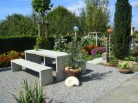 Stabile Beton-Bank | Garten-Sitz-Parkbank | Outdoor | Beton-Möbel Baden-Württemberg - Ertingen Vorschau