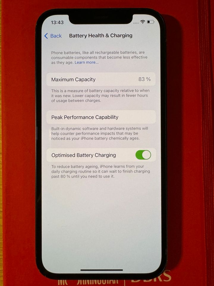 iPhone 12 128 GB | Blue 83% Battery Capacity in Frankfurt am Main