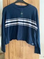 Original Hollister Shirt Sweatshirt Blau Weiß Gr.36 Gr.S neu Brandenburg - Bernau Vorschau