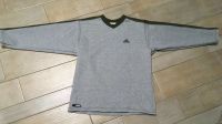 Retro Adidas Pullover Unisex grau grün Größe M/L Thüringen - Themar Vorschau