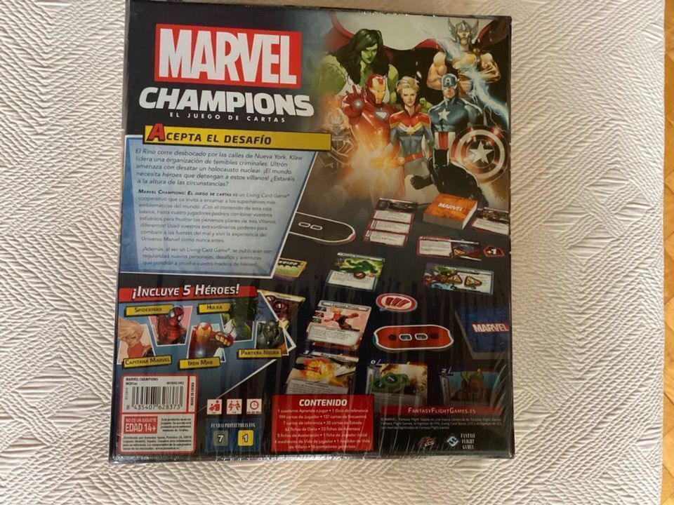 Marvel Champions spanisch El juego de Cartas Neu  eingeschweißt in Bonn