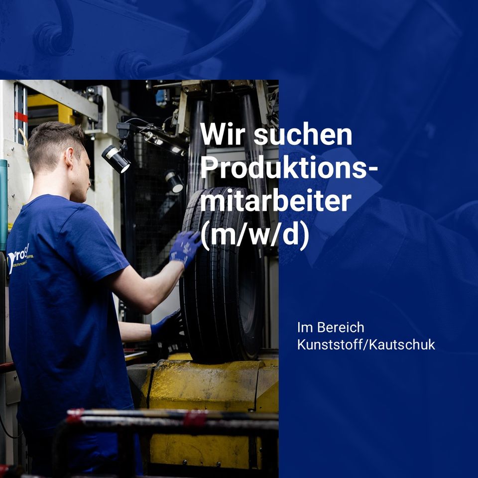 Produktionsmitarbeiter m/w/d gesucht in Homburg