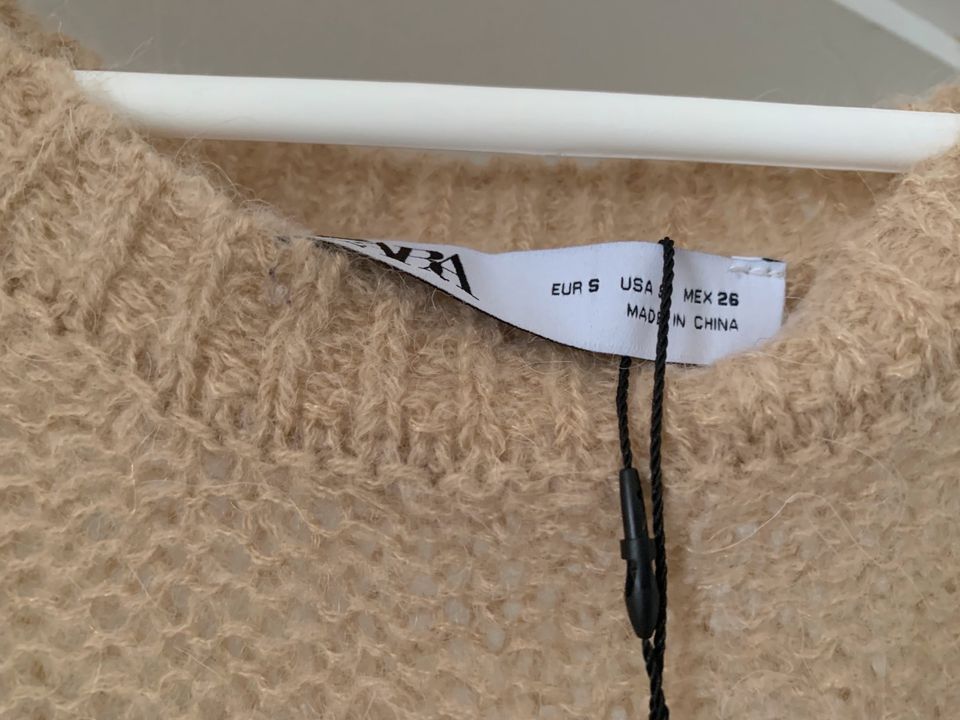 Zara Strick Pullover beige Größe S in Neustadt am Rübenberge