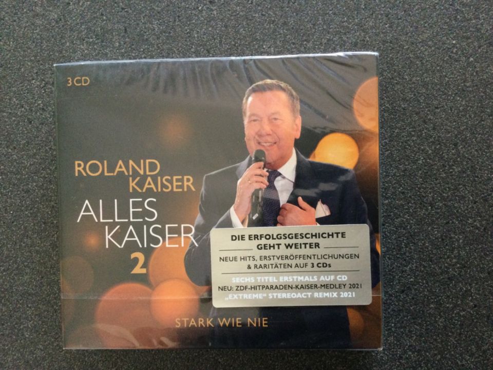 Roland Kaiser Alles Kaiser 1 + 2 + Meine Playlist / 9 CDs / TOP in Velpke