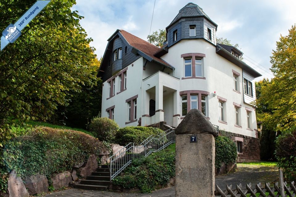 Herrliche Villa als modernes Familien- und Arbeitsdomizil in Ottweiler