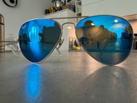 Ray-Ban Aviator 112/17 Spiegelglas blau Nordrhein-Westfalen - Langenfeld Vorschau