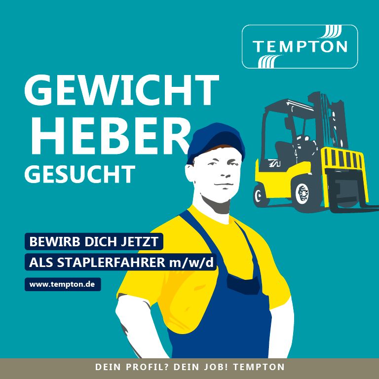 JOB / ARBEIT  Staplerfahrer (m/w/d)  ab 15 € in Nörten-Hardenberg