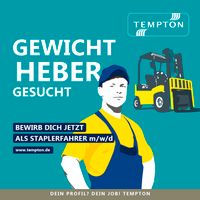 JOB / ARBEIT  Staplerfahrer (m/w/d)  ab 15 € Niedersachsen - Nörten-Hardenberg Vorschau