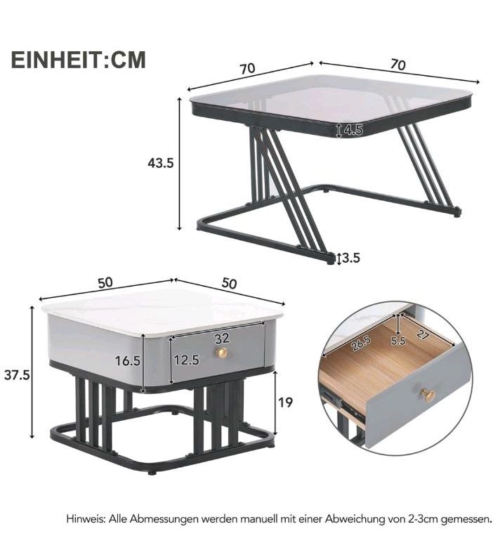 Couchtisch 2er-Set ☆NEU☆ in Hamburg