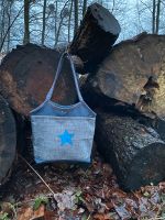 Blau/ Grau ❤️Einkaufstasche,Wende Tasche mit Reißverschlussfach Nordrhein-Westfalen - Bad Driburg Vorschau