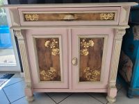 Kommode Upcycling Unikat rosa beige gold Niedersachsen - Gevensleben Vorschau