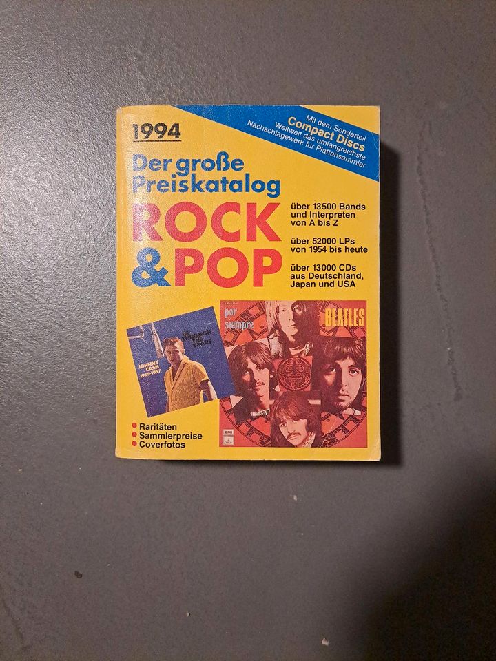 Rock & Pop. Der große Vinyl Katalog. 1994/1200 Seiten in Korb