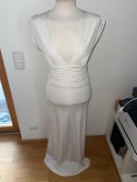 Madonna Kleid Creme weiß Boden lang Hochzeit schlicht 34 XS Bayern - Garmisch-Partenkirchen Vorschau