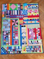 Patchworkdecke, Quilt, Wohndecke, Kuscheldecke - handmade Dresden - Südvorstadt-Ost Vorschau