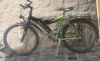 Fahrrad 26“ gebraucht mit 18 Gang Schaltung in grün/schwarz Hessen - Michelstadt Vorschau