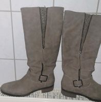 Stiefel in Taupe "Neuwertig" Bayern - Pfakofen Vorschau