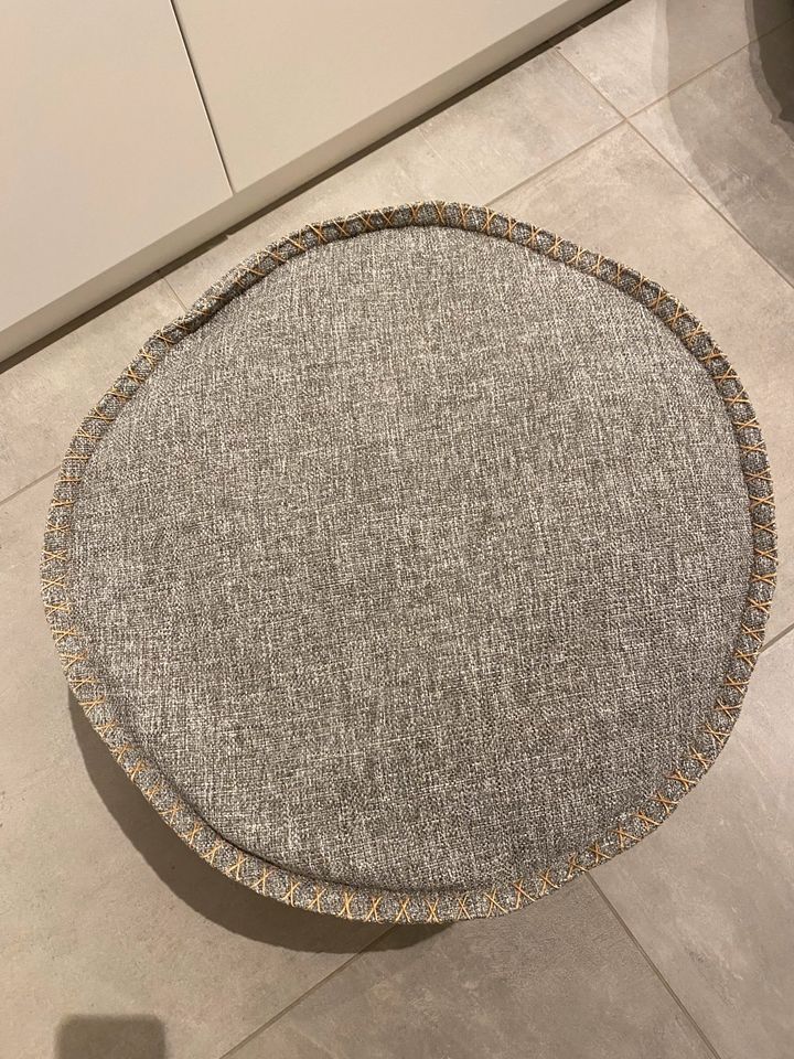 Sackit Lounge Chair Light Grey & Pouf mit Abdeckung in Düsseldorf