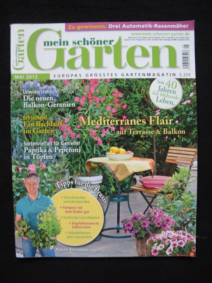 mein schöner Garten: 3 Ausgaben 06/2008, 05/2012, 05/2018 in Varel