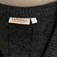 Trachten Strickjacke Herren schwarz anthrazit Gr. L Landhaus C&A München - Berg-am-Laim Vorschau