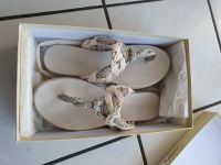 Brautschuhe Zehentrenner Farbe Ivory/silber grau30 Nordrhein-Westfalen - Bottrop Vorschau