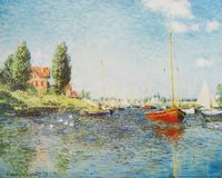 Kunstdruck Bild Claude Monet - Rote Boote Bei Argenteuil, 1875 BC Baden-Württemberg - Essingen Vorschau