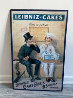 Leibnitz Butterkeks Blechschild Reklame Werbung Vintage Düsseldorf - Friedrichstadt Vorschau