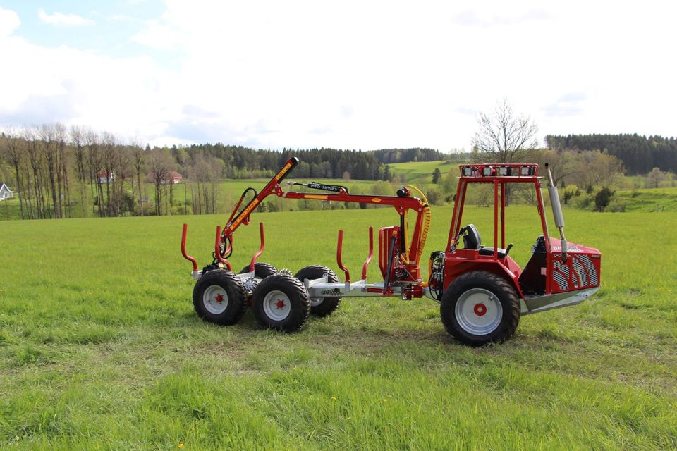 Kranman Bison 10000 Forwarder Rückezug Forstkran - 2,5t Last SBF in Brockscheid