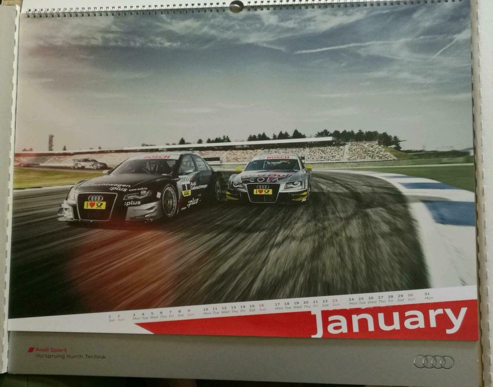 Kalender AUDI Motorsport 2011 in Nordsehl