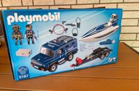 Playmobil City Action 5187 Polizeitruck Boot vollständig neu OVP Nordrhein-Westfalen - Bünde Vorschau