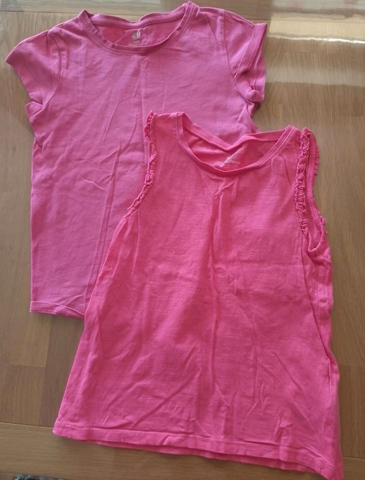 T-Shirt und Top H&M Mädchen Gr.122/128 in Salzwedel