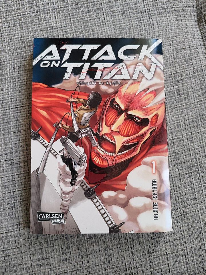 Attack on Titan 1 Erstausgabe in Leipzig