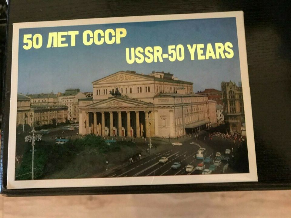 ANSICHTSKARTEN zu 50 Jahre UdSSR in Großenhain